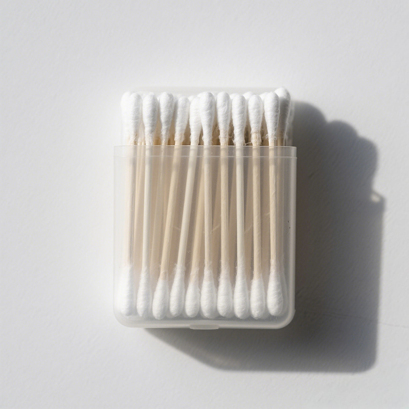 Plastik Çubuk Kutusu Pamuklu Çubuklar
